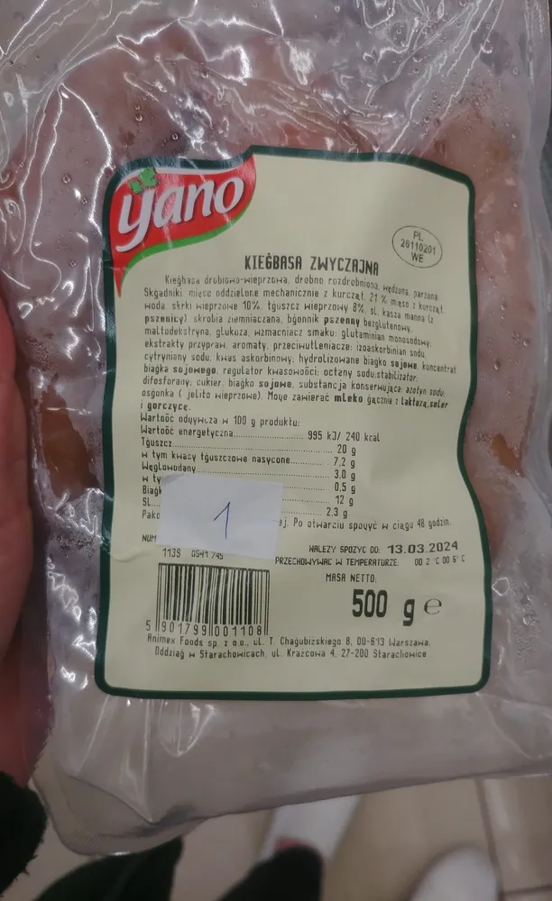 Kiełbasa zwyczajna