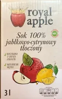 Sok 100% jabłkowo-cytrynowy-tłoczony