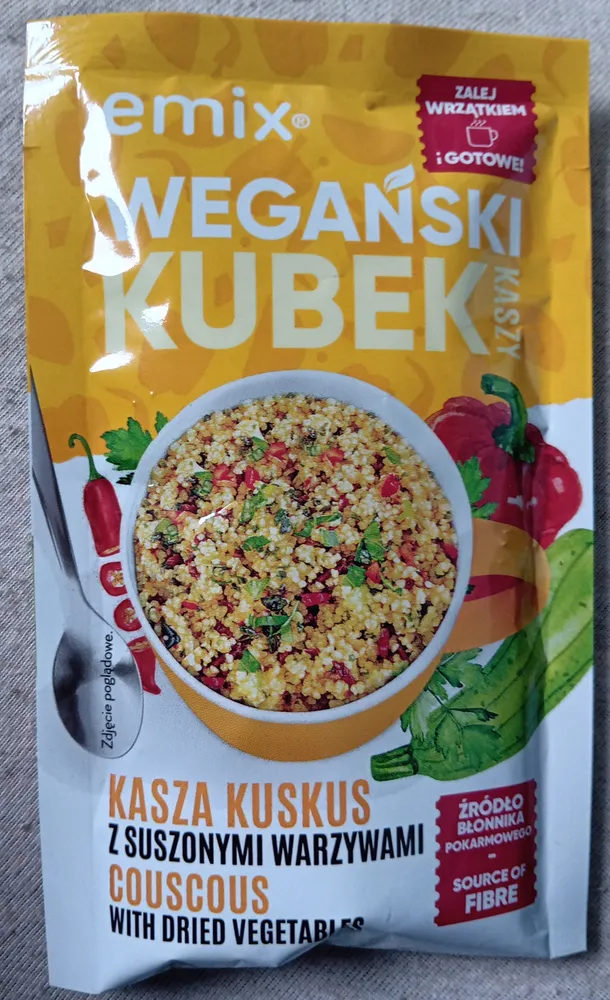 Wegański kubek