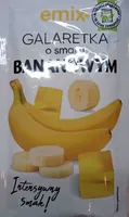 Glaretka o smaku bananaowy'