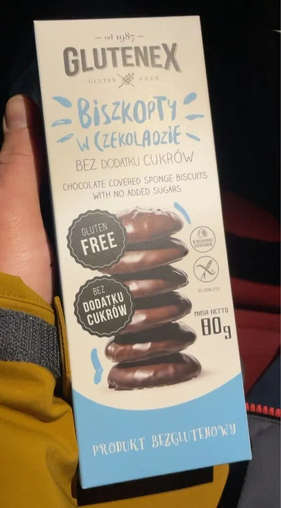 Biszkopty w czekoladzie