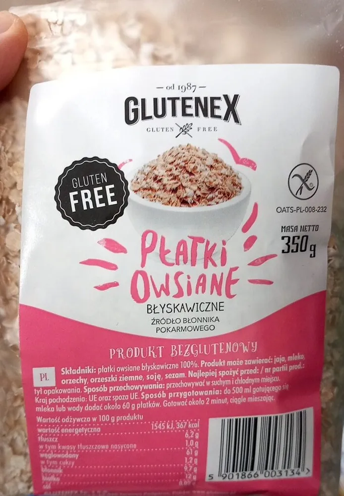 Płatki owsiane błyskawiczne