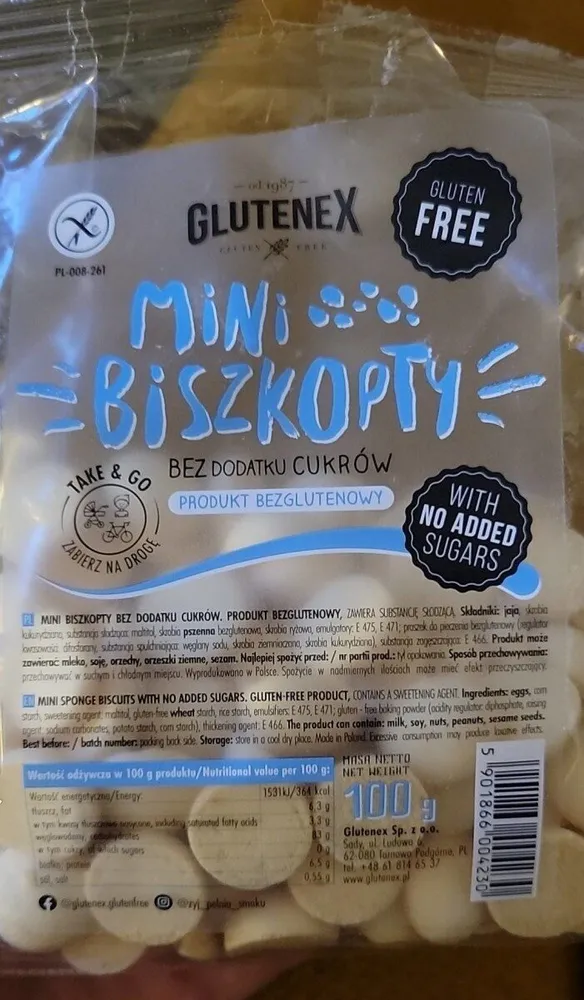 Mini biszkopty