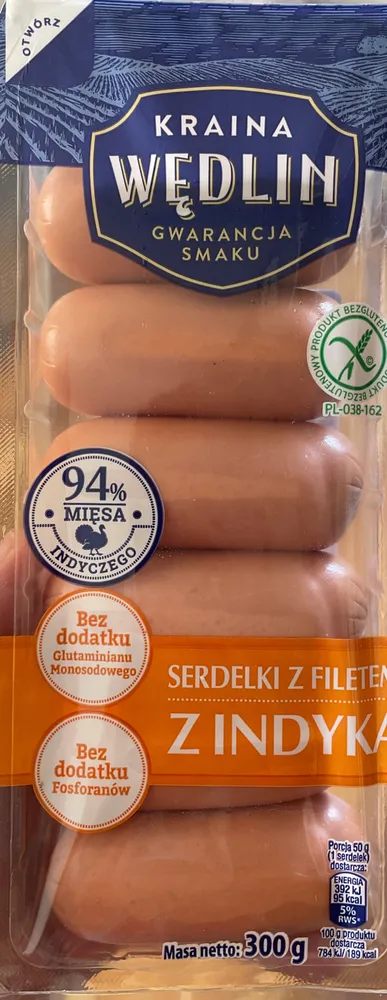 Serdelki z fileta z indyka