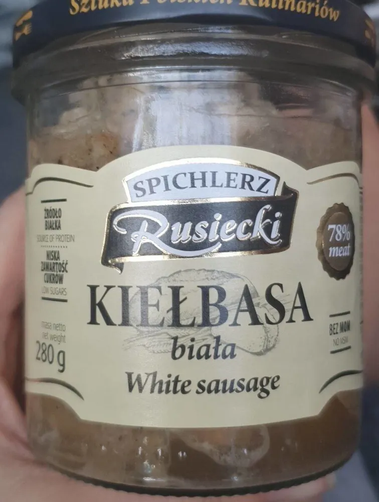 White sausage