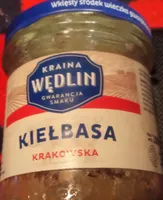Kiełbasa krakowska - konserwa wieprzowa grubo rozdrobniona, sterylizowana
