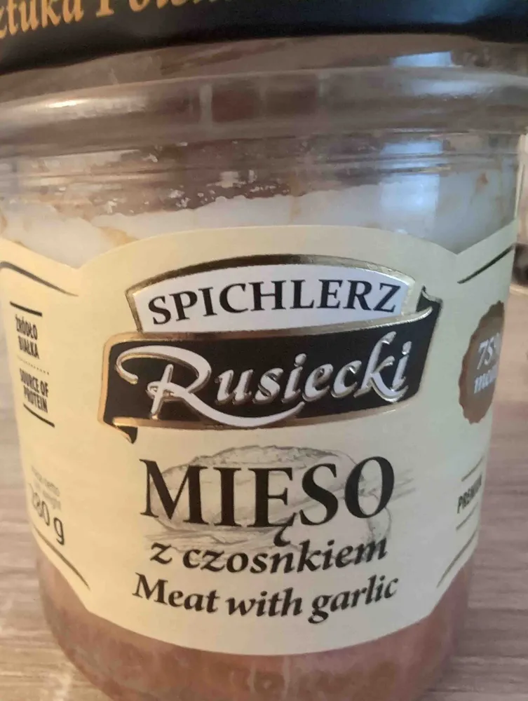 Mięso z czosnkiem