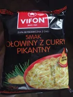 Smak wolowiny z curry pikantny