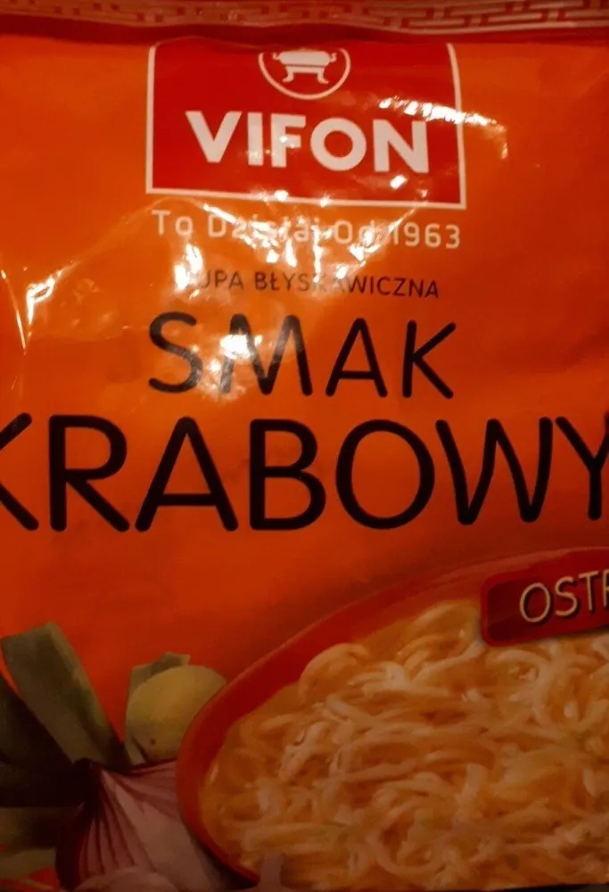 Zupa krabowa ostra