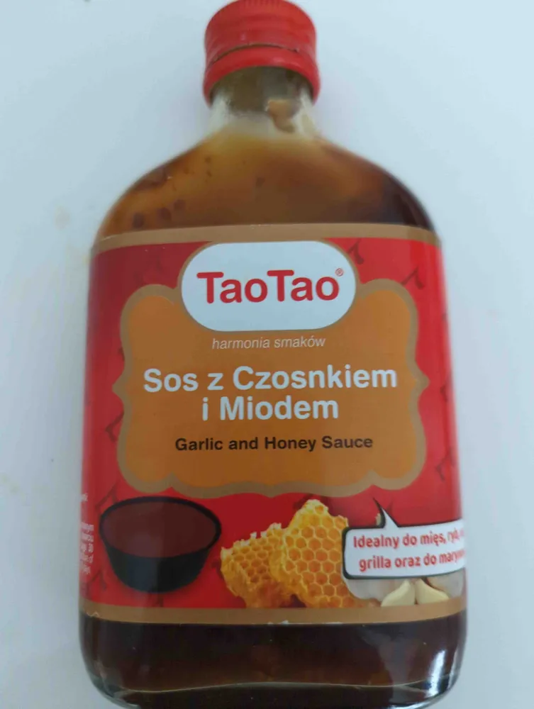 Sos z czosnkiem i miodem