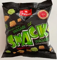 Przekąska o smaku wasabi SNACK lekko pikantna