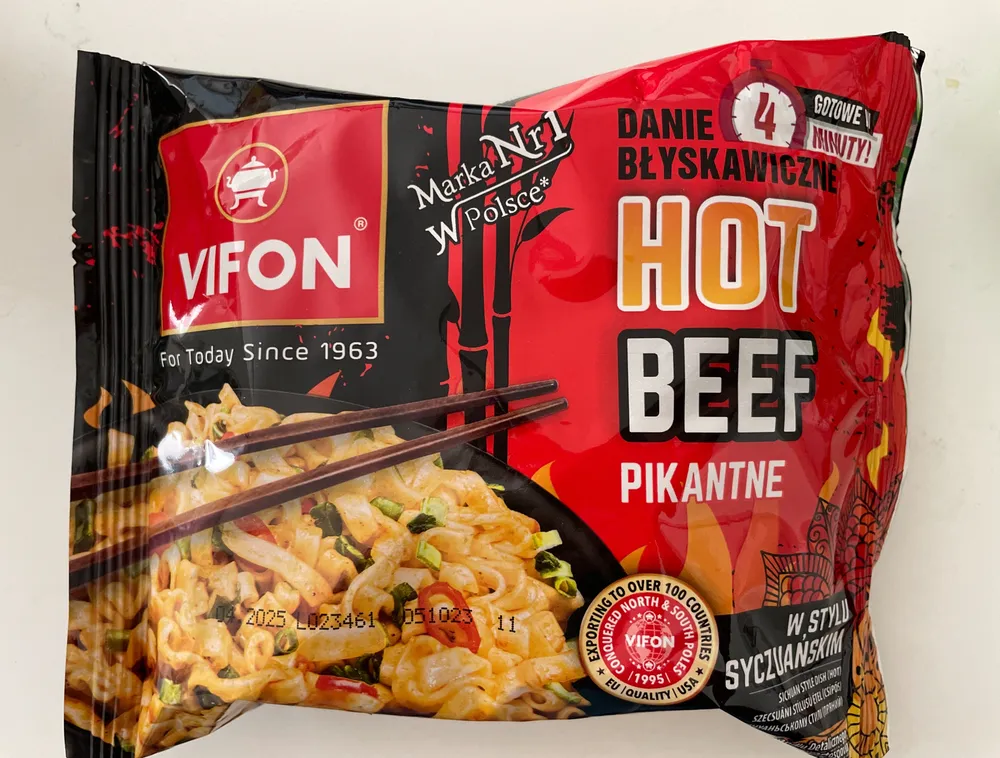 Hot Beef pikantne w stylu syczuańskim