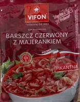 Barszcz czerwony z majerankiem