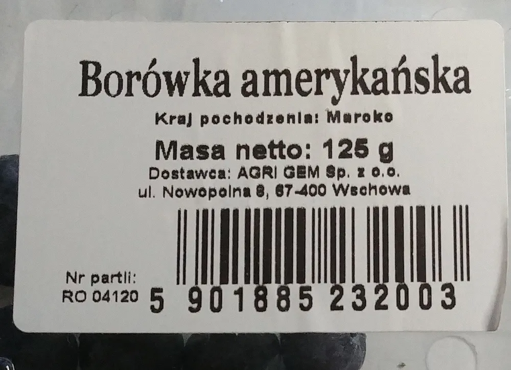 Borówka amerykańska