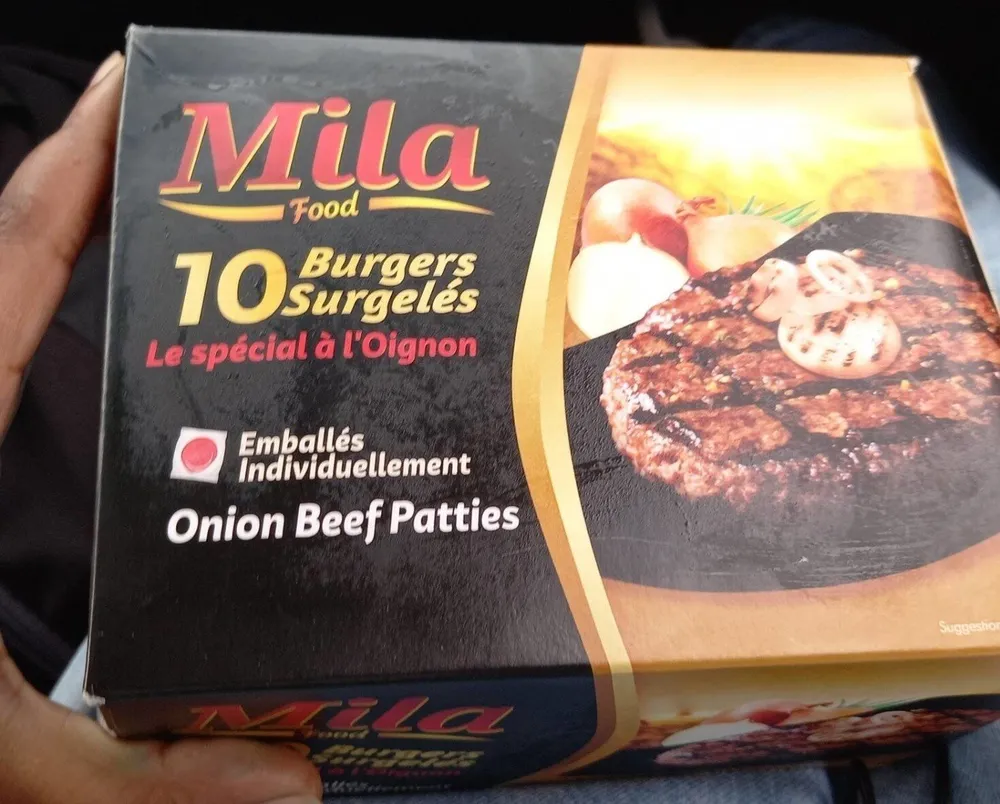 Burgers surgelés