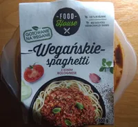 Wegańskie spaghetti z sosem bolognese