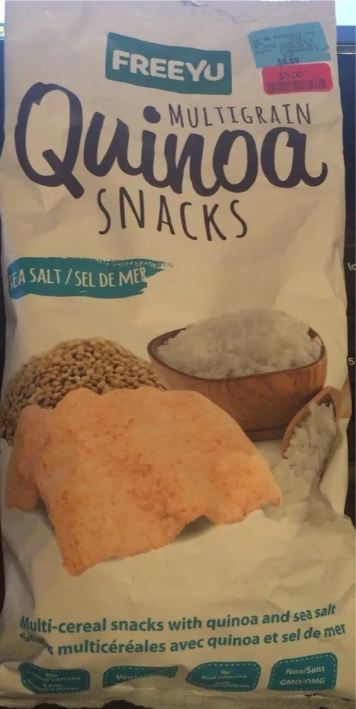 Multigrain quinoa snack