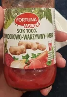 Sok 100% pomidorowo-warzywny + imbir