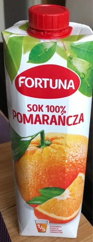 Sok 100% pomarancza