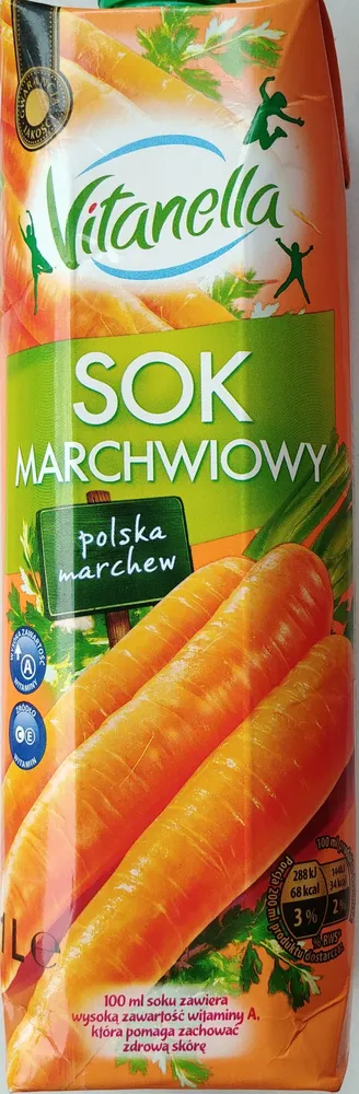 Sok marchwiowy przecierowy.