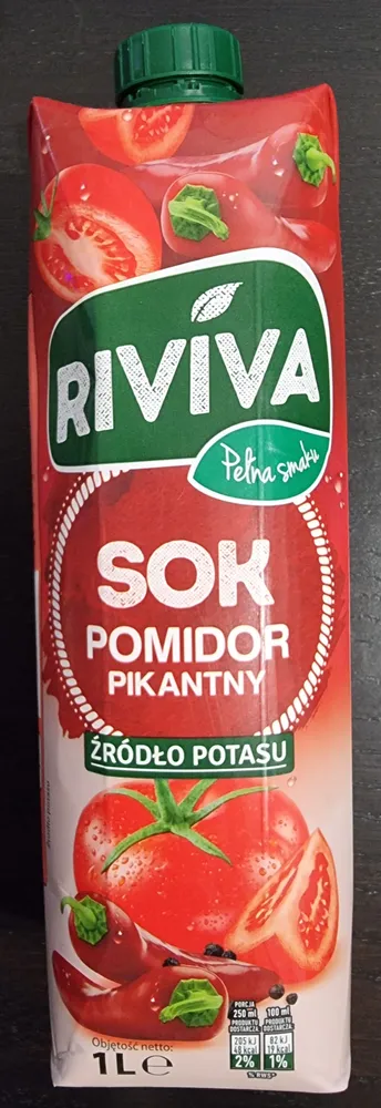 Sok pomidor pikantny