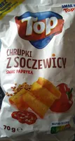 Top chrupki z soczewicy smak papryka