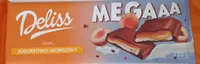 Czekolada mleczna nadziewana smak jogurtowo-morelowy