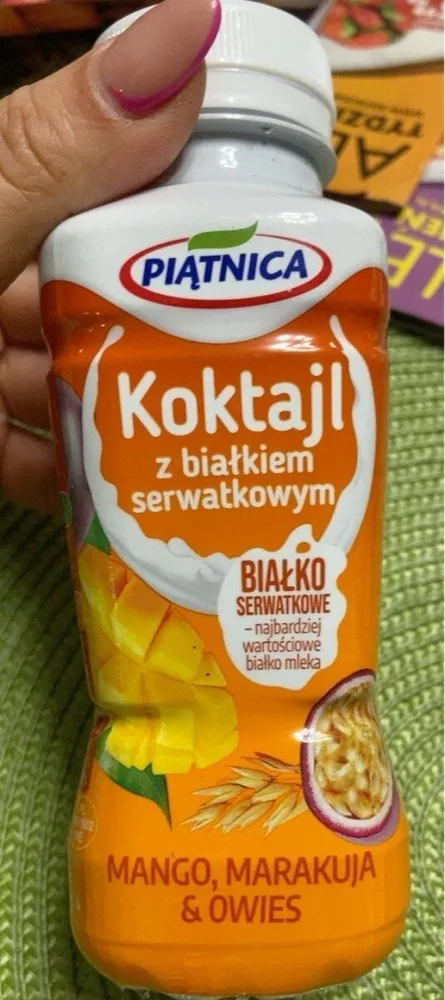 Koktajl z białkiem serwatkowym