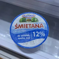 Fresh soured cream 12% fat