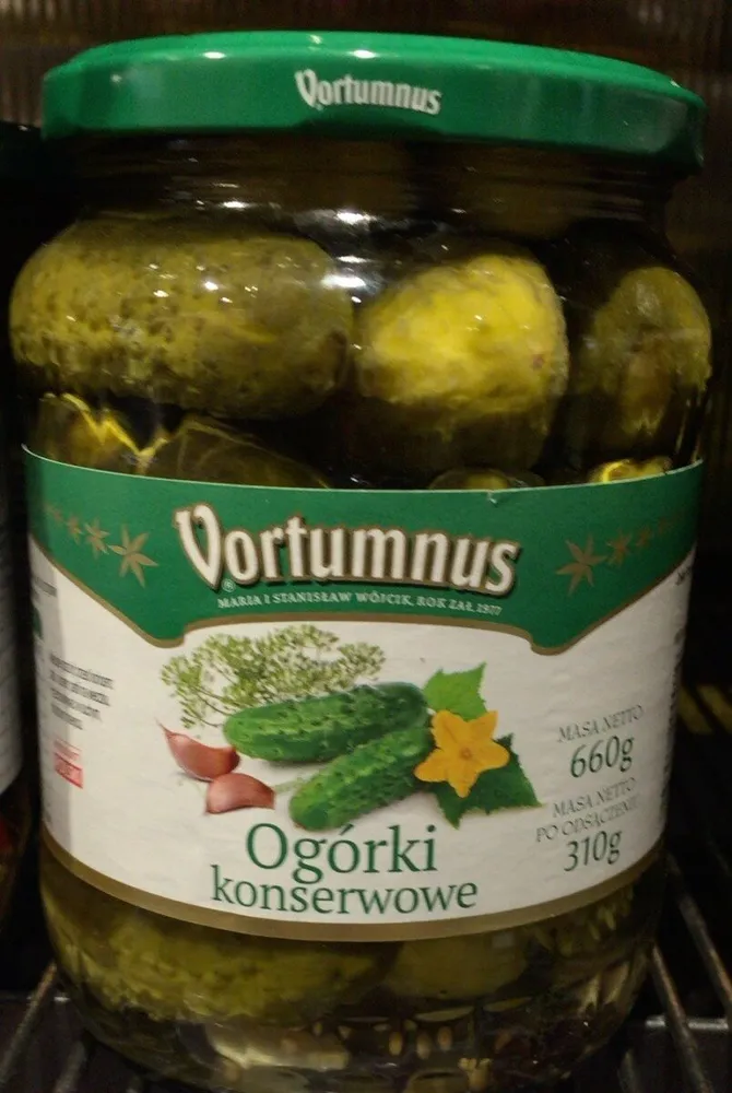 Vortumnus Ogórki Konserwowe 660G