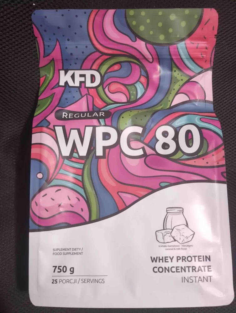 KFD Regular WPC 80(carmel&milk flavour)
