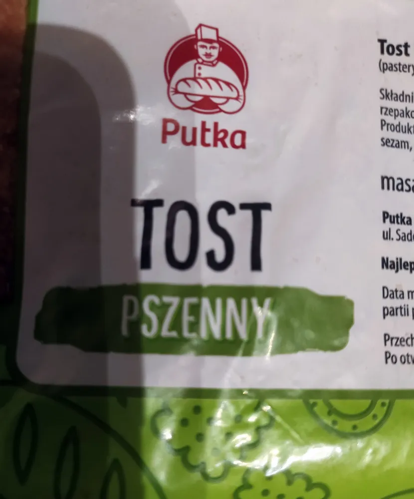Tost pszenny