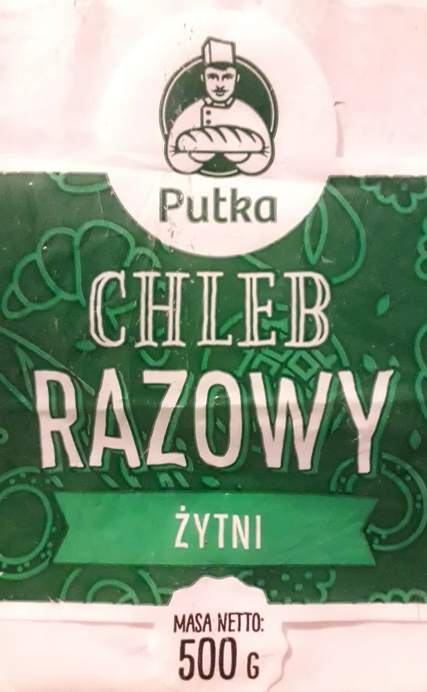 Chleb razowy żytni
