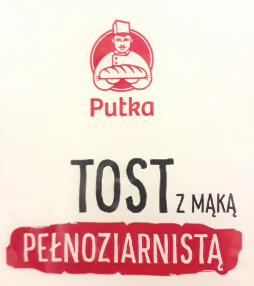 Tost z mąką pełnoziarnistą (pszenno-żytni)