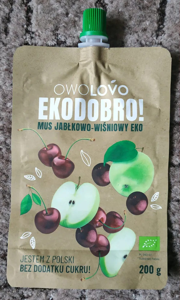 Mus jabłkowo-wiśniowy