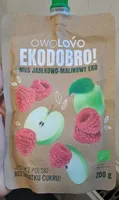 Malinowo Mus Jabłko Malina Bio