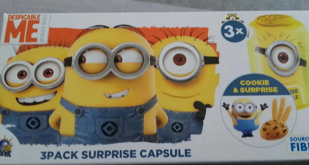 Pack de 3 capsules Cookie & surprise