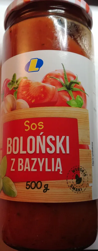 Sos Boloński z bazylią