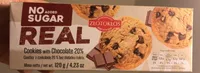 cookies with chocolate 20%