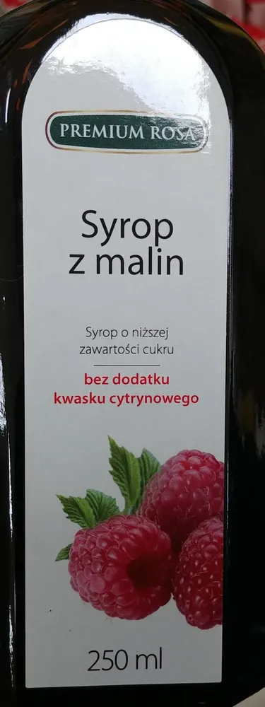 Syrop z malin