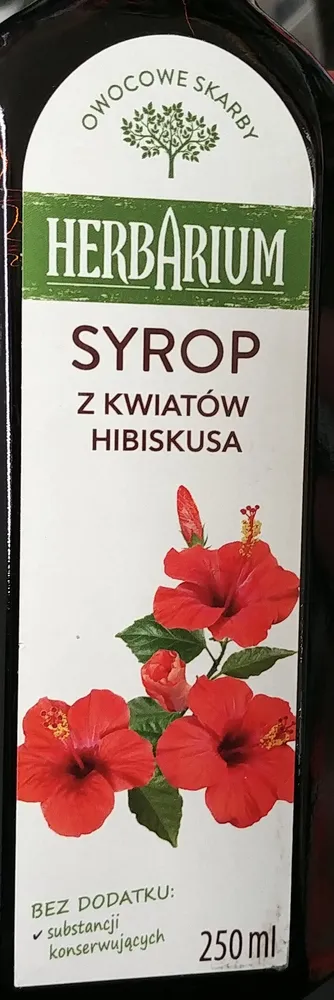 Syrop z kwaitów hibiskusa