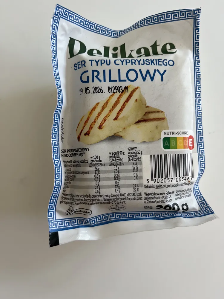 Ser typu cypryjskiego grillowy