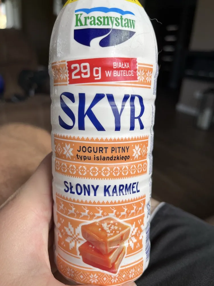 Jogurt Pitny Typu Islandzkiego Słony Karmel