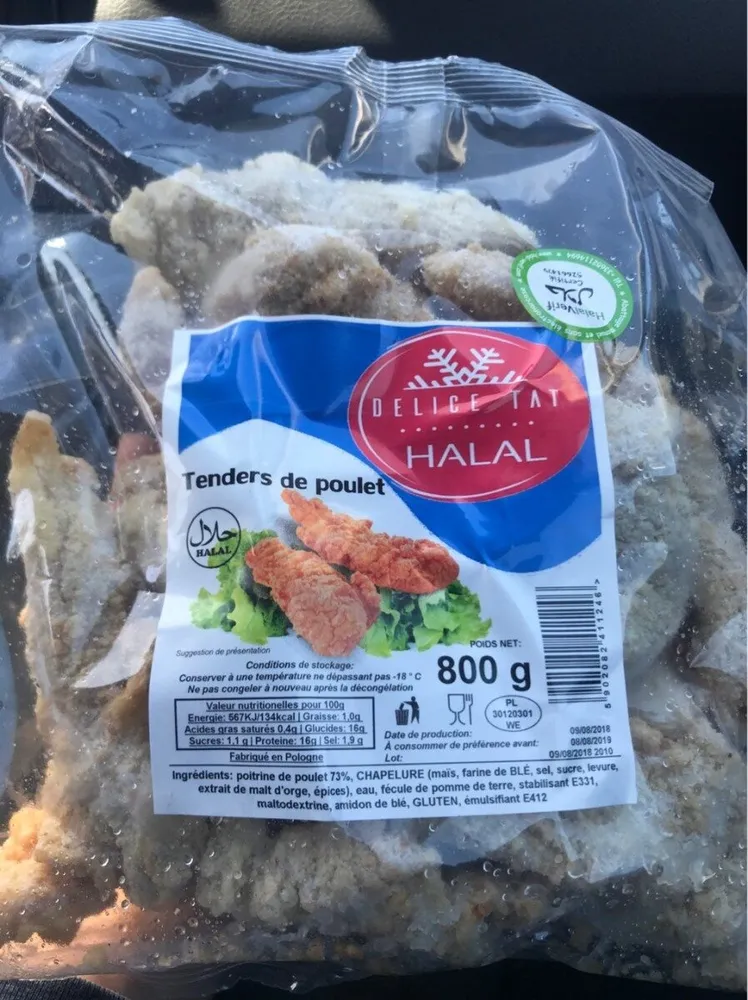 Tenders de poulet