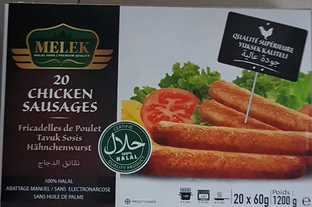 Chicken sausages