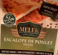 Escalope de poulet panee