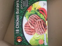 18 chicken burgers