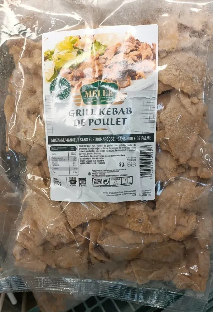 Grill kébab de poulet