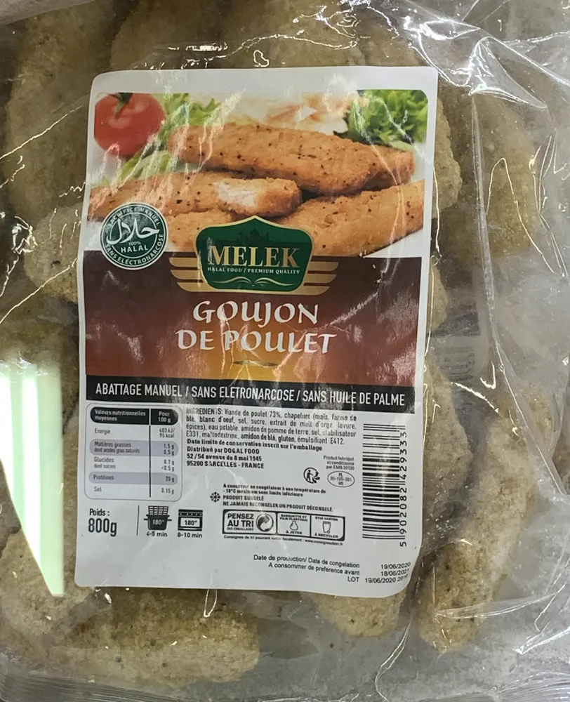 Goujon de poulet