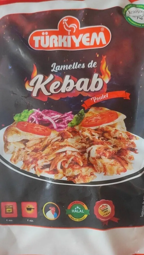 Lamelle de Kebab Poulet